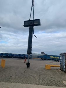 Hydraulic Ram Installation