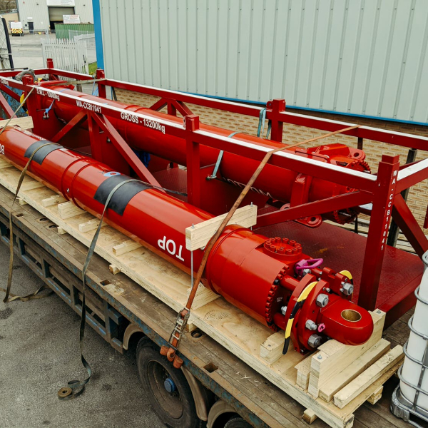 Apex Hydraulics Builds Superior Heave Compensating Cylinders for Oil